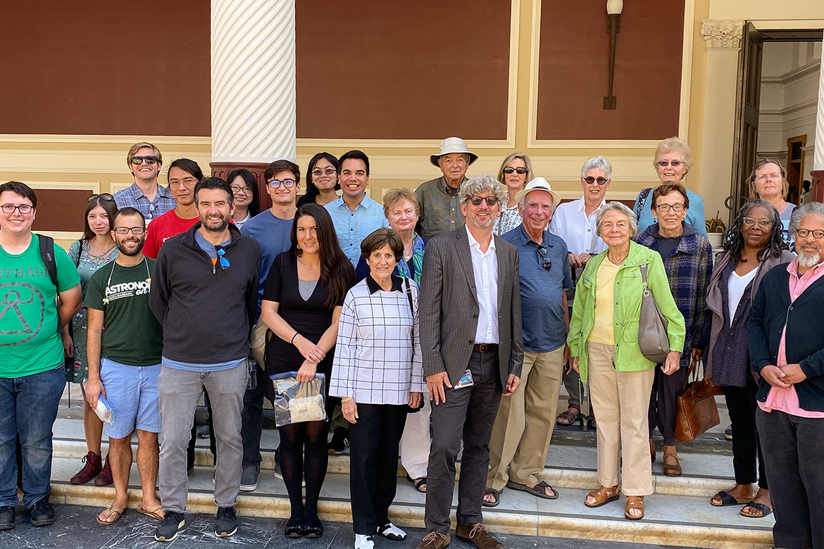 History Associates group photo at the Getty Museum